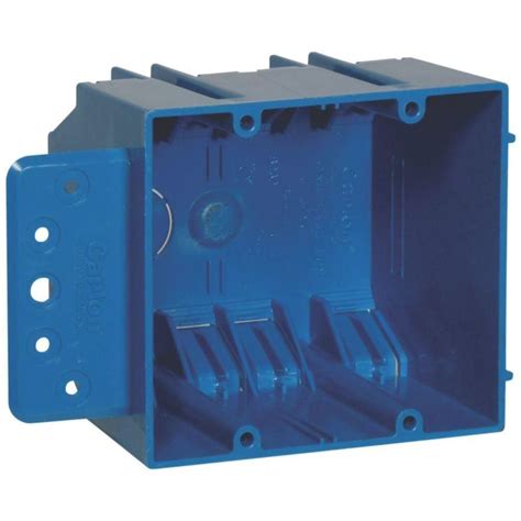 plastic double gang electrical box|2 gang electrical outlet box.